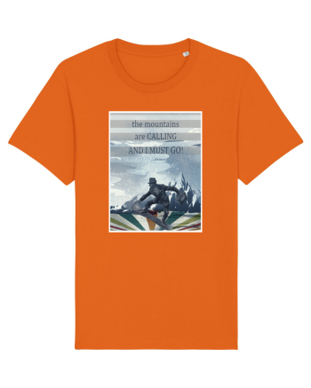 snowboarding Bright Orange