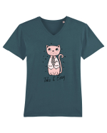 Take it easy  Tricou mânecă scurtă guler V Bărbat Presenter
