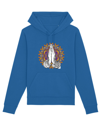 Yoga Hands Mandala Royal Blue