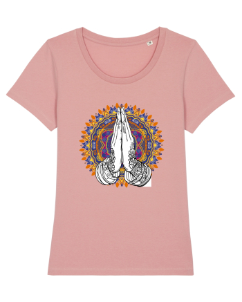 Yoga Hands Mandala Canyon Pink