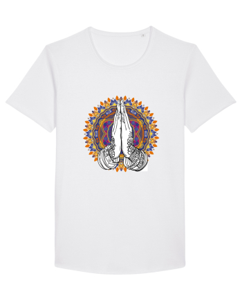 Yoga Hands Mandala White