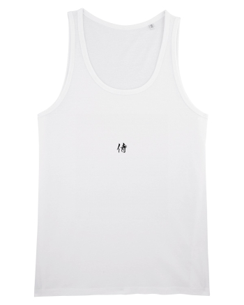 „Samurai” Kanji Japoneză (negru) White