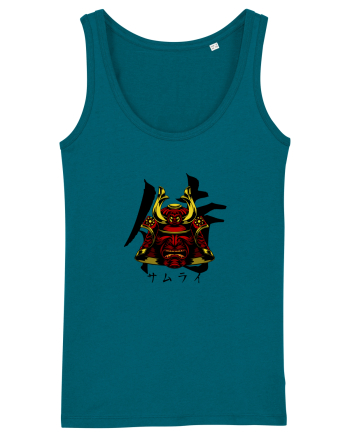Cap Samurai (kanji și katakana) negru Ocean Depth