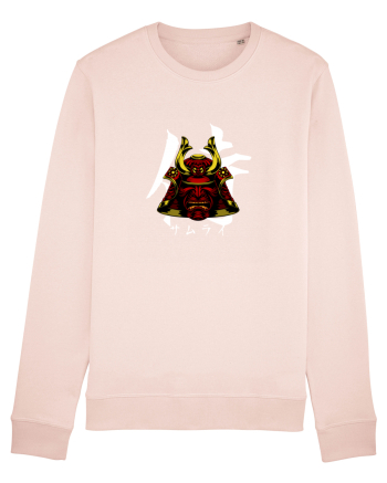 Cap Samurai (kanji și katakana) alb Candy Pink