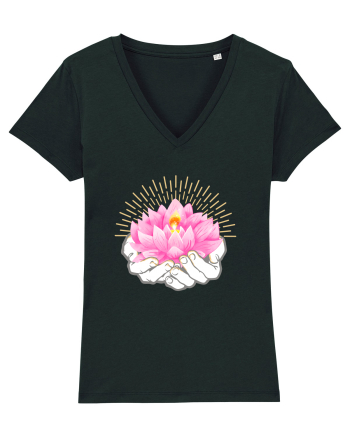 Yoga Lotus Roz Auriu Black
