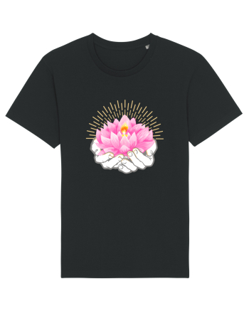 Yoga Lotus Roz Auriu Black