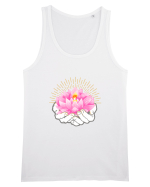 Yoga Lotus Roz Auriu Maiou Bărbat Runs