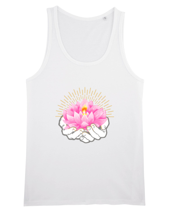 Yoga Lotus Roz Auriu White