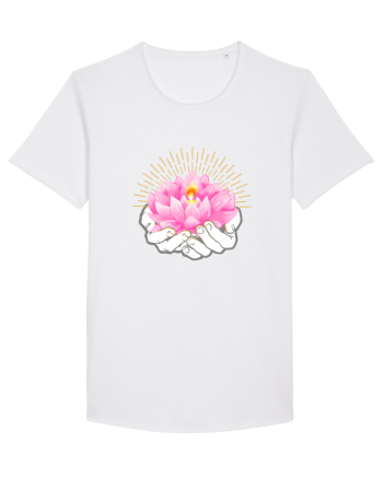 Yoga Lotus Roz Auriu White