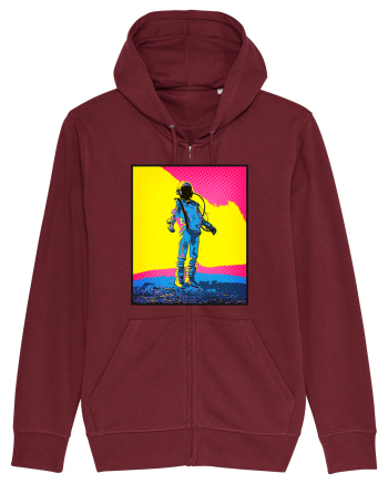 Retro Astronaut  Burgundy