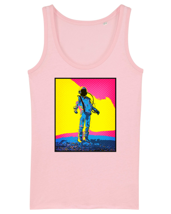 Retro Astronaut  Cotton Pink