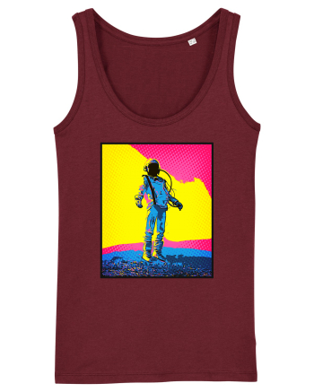 Retro Astronaut  Burgundy