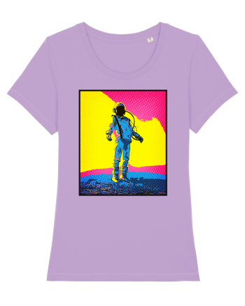 Retro Astronaut  Lavender Dawn