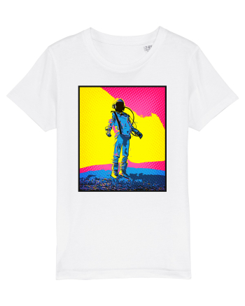Retro Astronaut  White