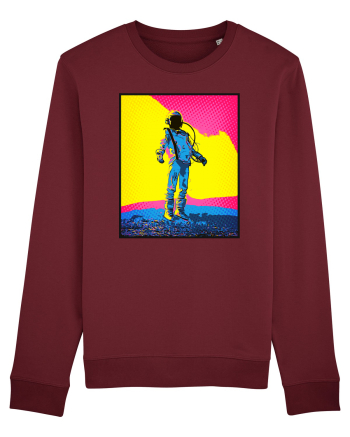 Retro Astronaut  Burgundy