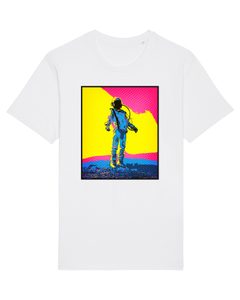 Retro Astronaut  White