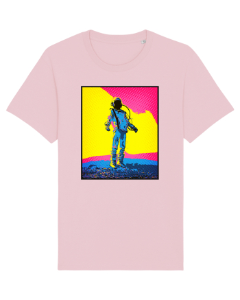 Retro Astronaut  Cotton Pink
