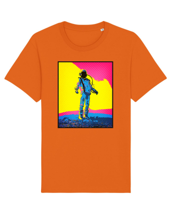 Retro Astronaut  Bright Orange