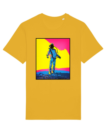 Retro Astronaut  Spectra Yellow