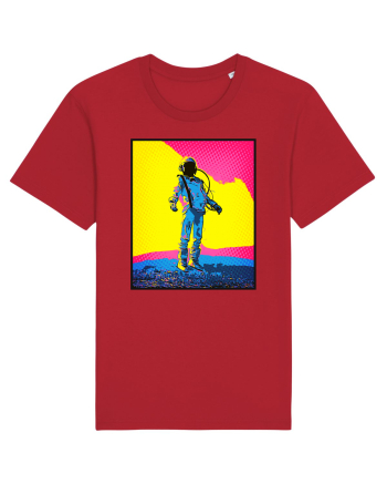 Retro Astronaut  Red
