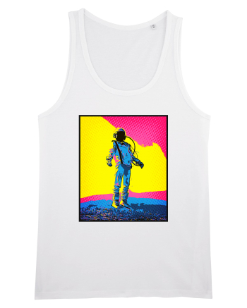 Retro Astronaut  White