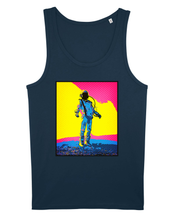 Retro Astronaut  Navy