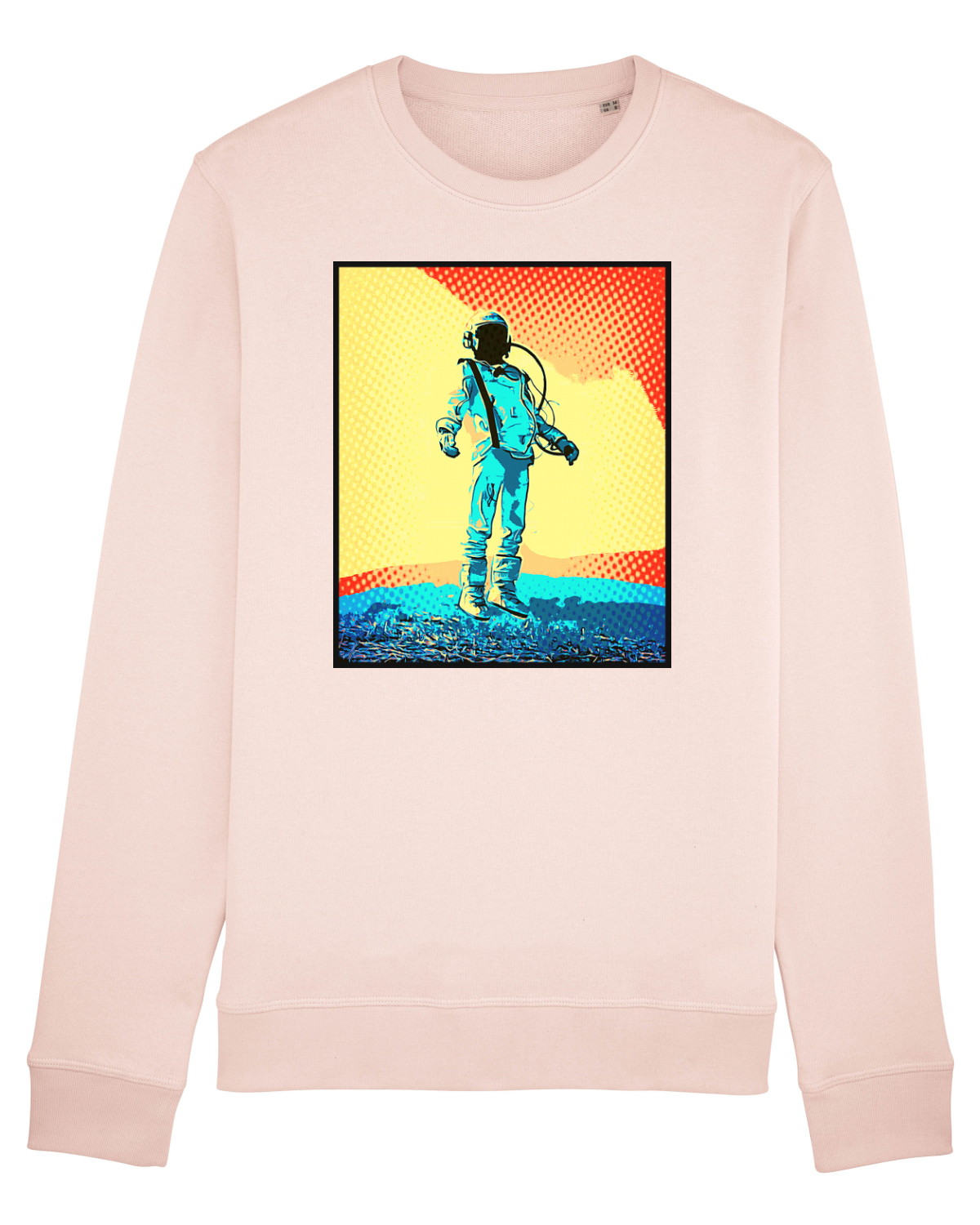 Bluză mânecă lungă Unisex Rise Candy Pink