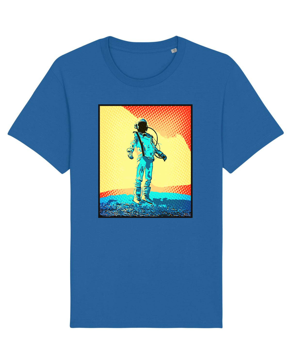 Tricou mânecă scurtă Unisex Rocker Royal Blue
