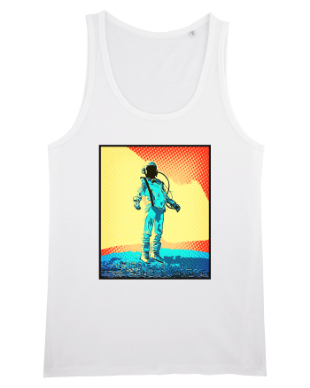 Retro Astronaut  White