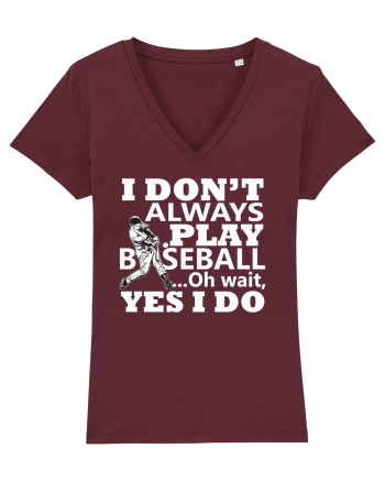 BASEBALL Burgundy
