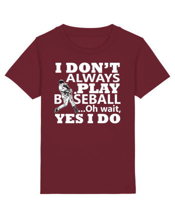 BASEBALL Burgundy