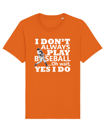 BASEBALL Bright Orange