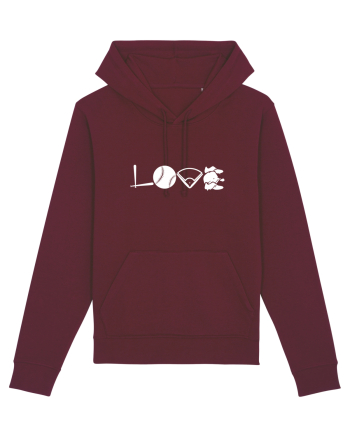 BASEBALL Burgundy