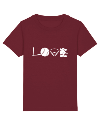 BASEBALL Burgundy