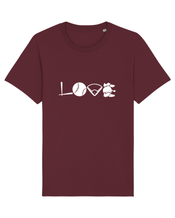 BASEBALL Burgundy
