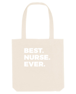 BEST NURSE EEVER Sacoșă textilă