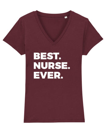 BEST NURSE EEVER Burgundy