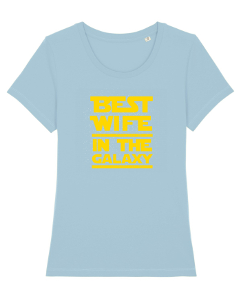 BEST WIFE Sky Blue