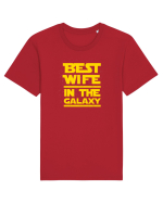 BEST WIFE Tricou mânecă scurtă Unisex Rocker