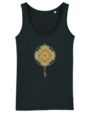 Yoga Mandala in Dreamcatcher Black