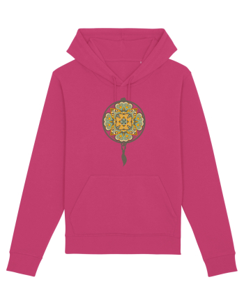 Yoga Mandala in Dreamcatcher Raspberry