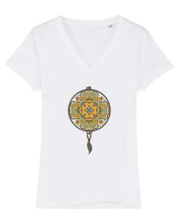 Yoga Mandala in Dreamcatcher White