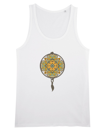 Yoga Mandala in Dreamcatcher White