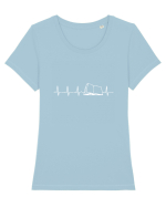 CARTE Tricou mânecă scurtă guler larg fitted Damă Expresser