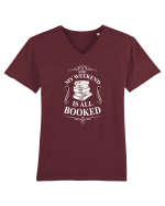 BOOKS Tricou mânecă scurtă guler V Bărbat Presenter