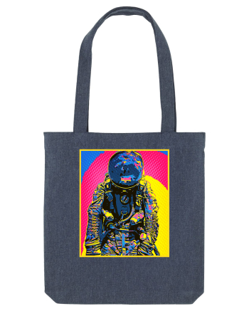 Retro Astronaut  Midnight Blue
