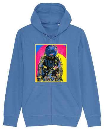 Retro Astronaut  Bright Blue