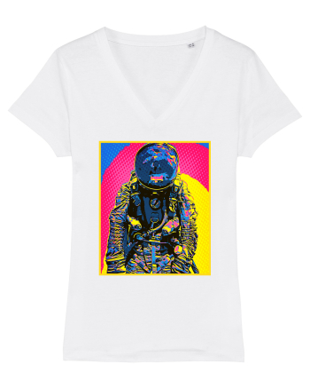 Retro Astronaut  White