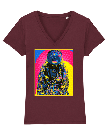 Retro Astronaut  Burgundy