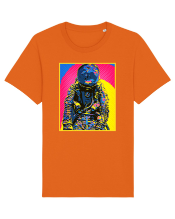 Retro Astronaut  Bright Orange